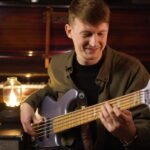 James Formosa teaching on bass guitar courses.