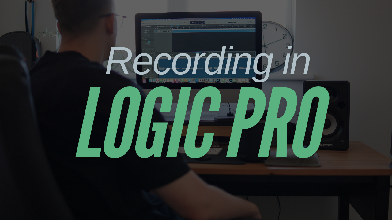 Recording Bass In Logic Pro Course Cover Photo